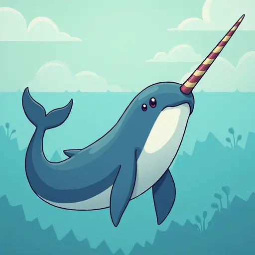 A Narwhal used for avatar