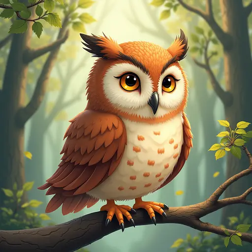 A Owl used for avatar