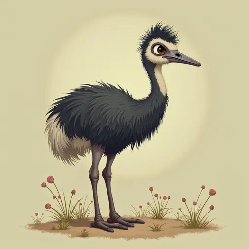 A Emu used for avatar