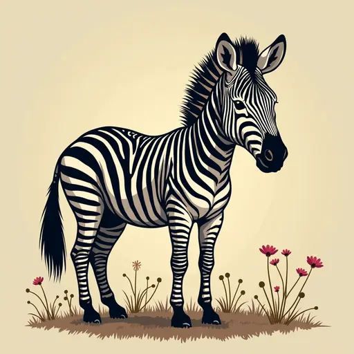 A Zebra used for avatar