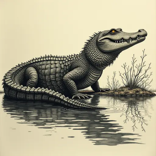 A Alligator used for avatar