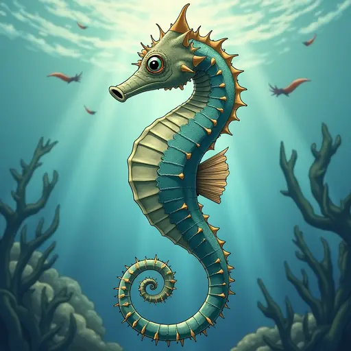 A Seahorse used for avatar