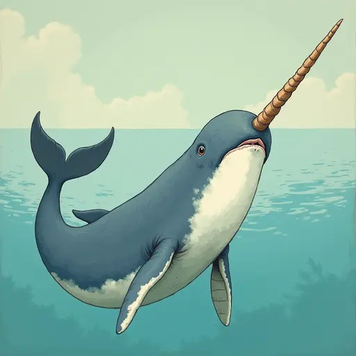 A Narwhal used for avatar