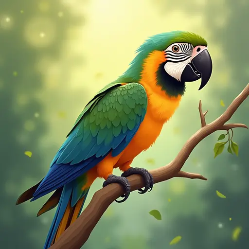 A Parrot used for avatar