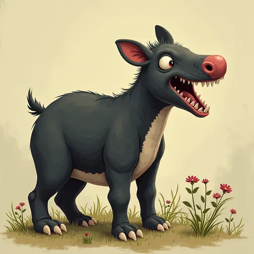 A Tapir used for avatar