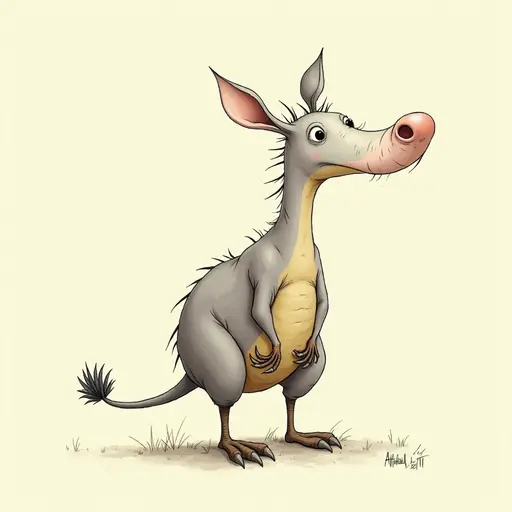 A Aardvark used for avatar