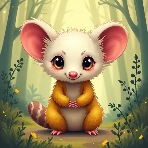 A Opossum used for avatar