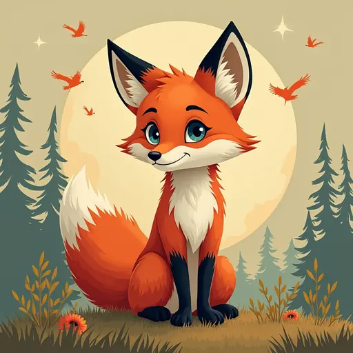 A Fox used for avatar