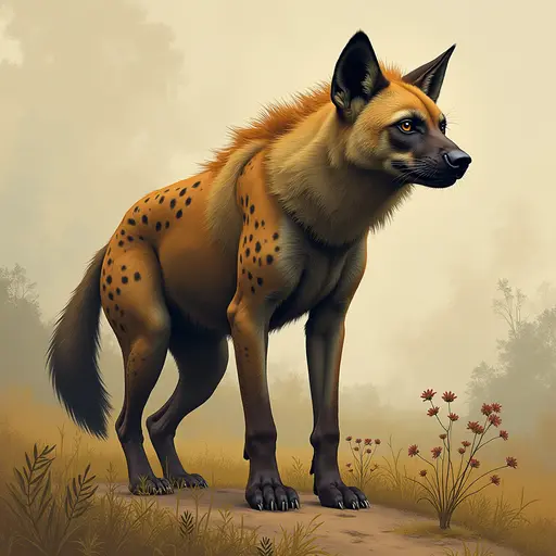 A Hyena used for avatar