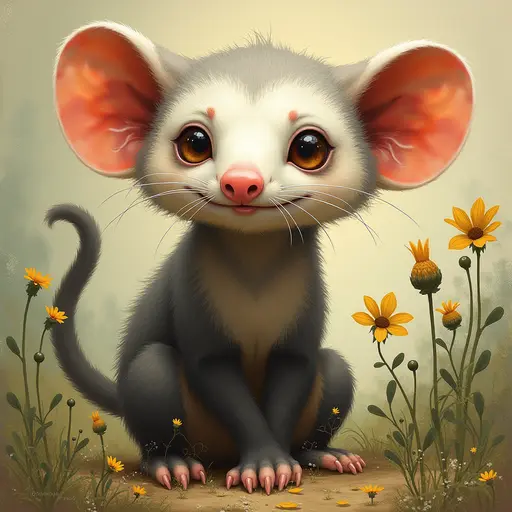 A Opossum used for avatar