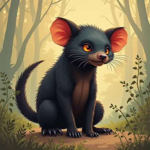 A Tasmanian Devil used for avatar