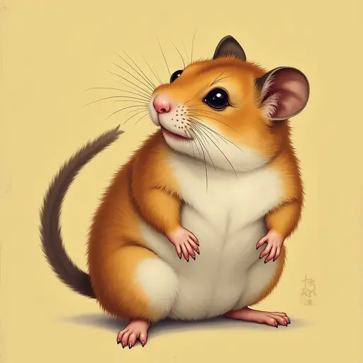 A Hamster used for avatar