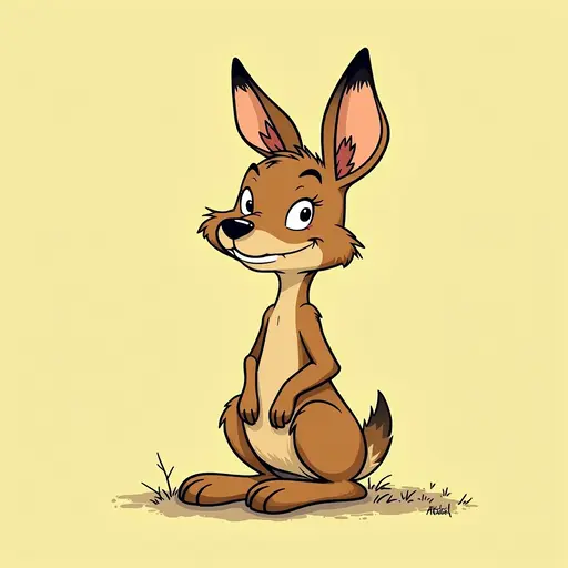 A Wallaby used for avatar