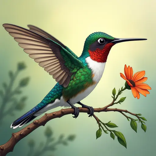 A Hummingbird used for avatar