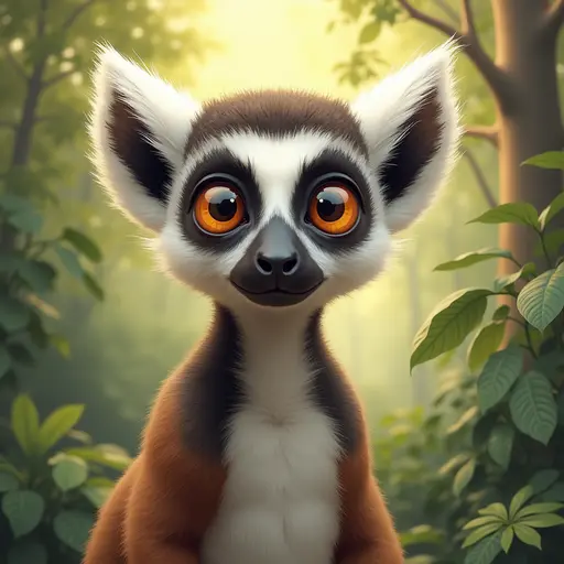 A Lemur used for avatar