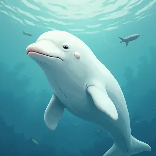 A Beluga used for avatar