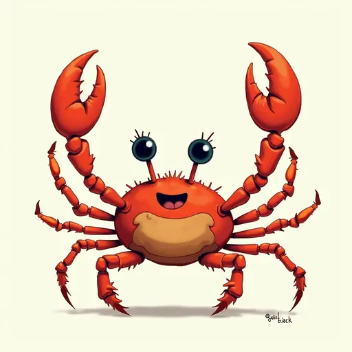 A Crab used for avatar