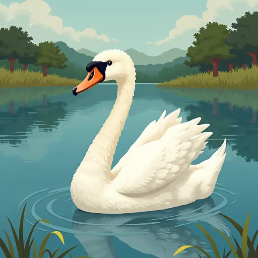 A Swan used for avatar