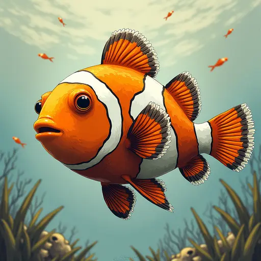 A Clownfish used for avatar