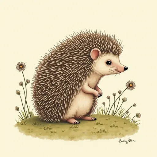 A Hedgehog used for avatar