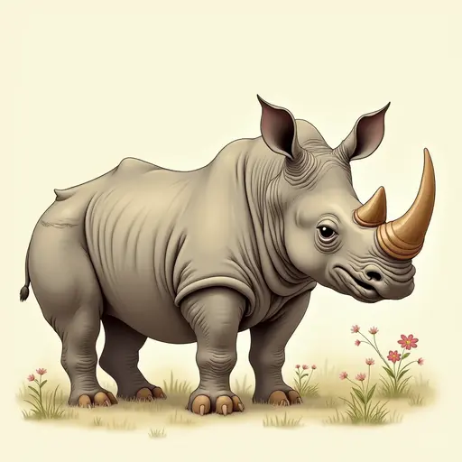 A Rhinoceros used for avatar