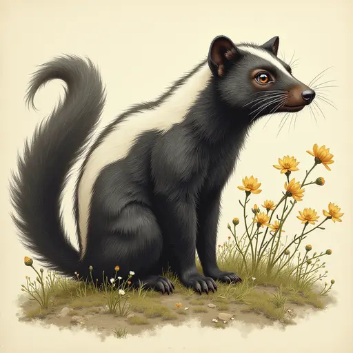 A Skunk used for avatar