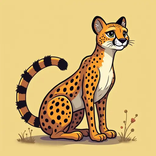 A Cheetah used for avatar