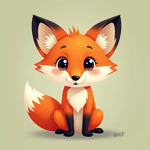 A Fox used for avatar