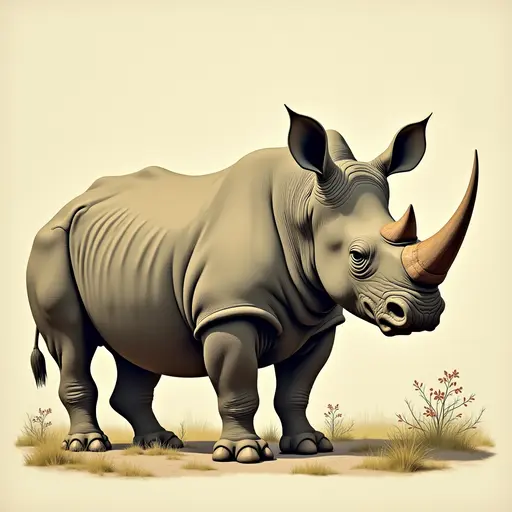 A Rhinoceros used for avatar