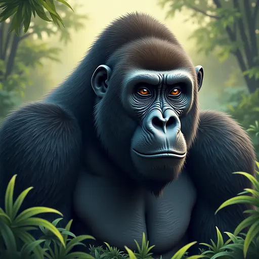 A Gorilla used for avatar