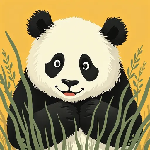 A Panda used for avatar