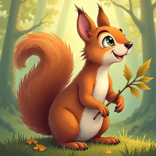 A Squirrel used for avatar