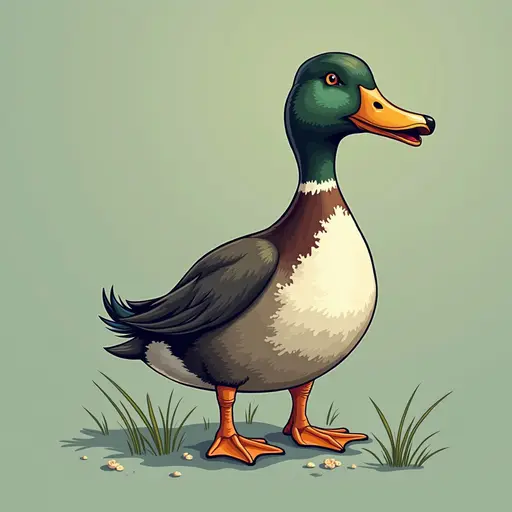 A Duck used for avatar