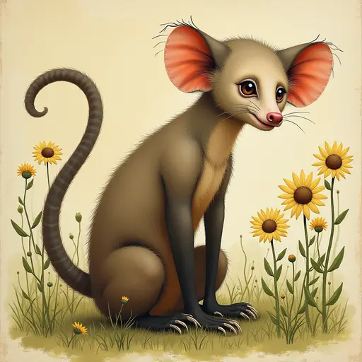 A Opossum used for avatar