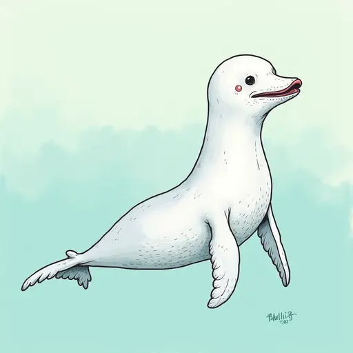 A Beluga used for avatar