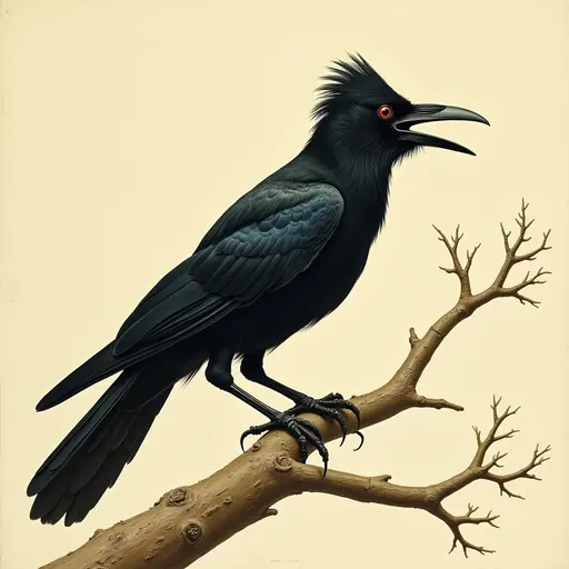 A Crow used for avatar