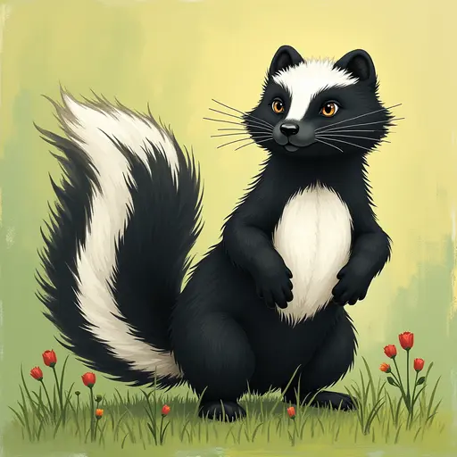 A Skunk used for avatar