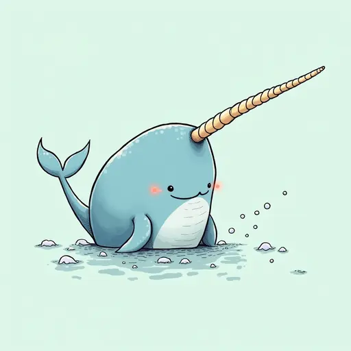 A Narwhal used for avatar