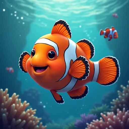 A Clownfish used for avatar