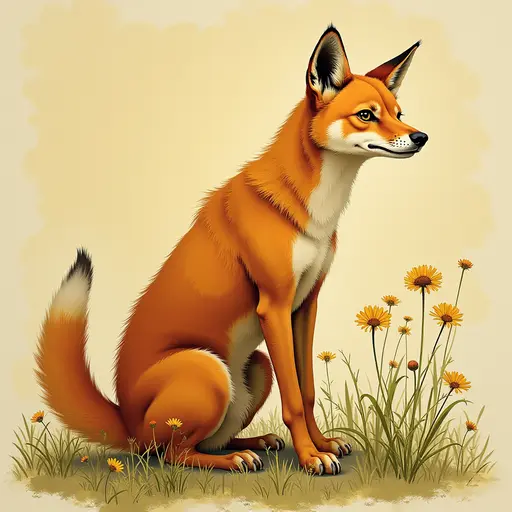 A Dingo used for avatar