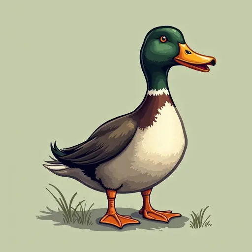 A Duck used for avatar