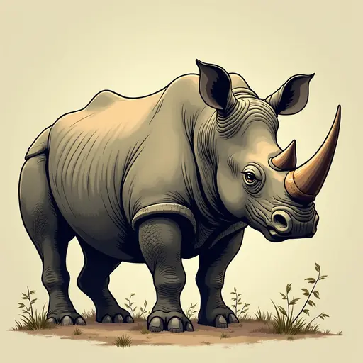 A Rhinoceros used for avatar