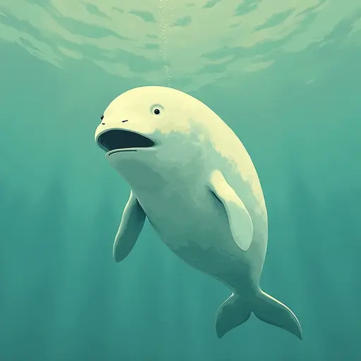 A Dugong used for avatar