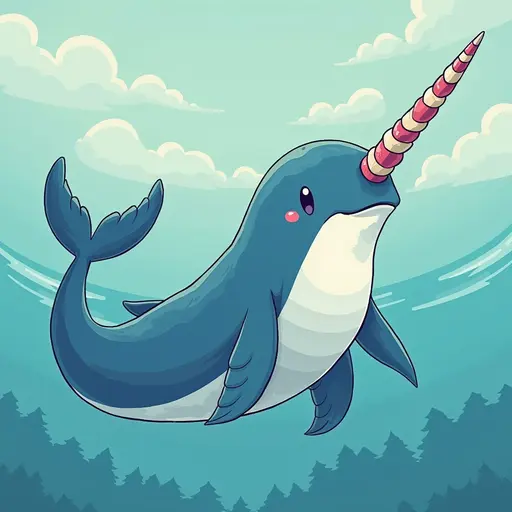 A Narwhal used for avatar