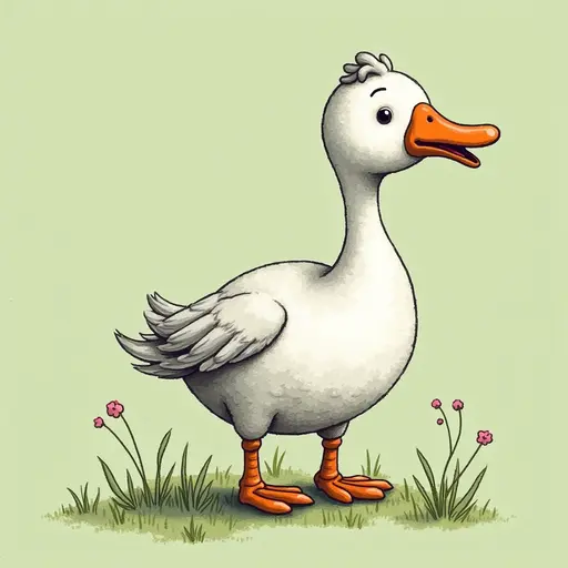 A Goose used for avatar