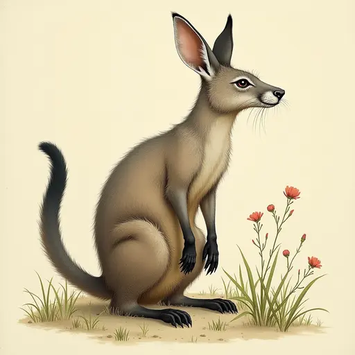 A Wallaby used for avatar