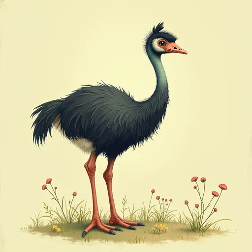 A Emu used for avatar