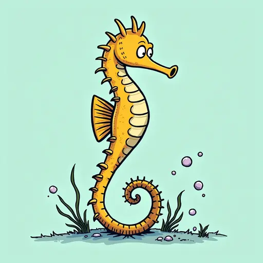 A Seahorse used for avatar