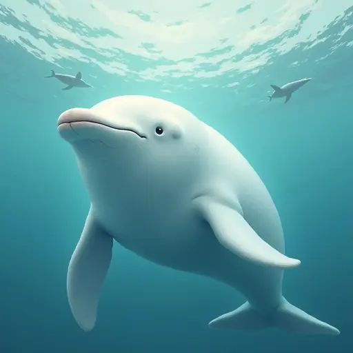 A Beluga used for avatar