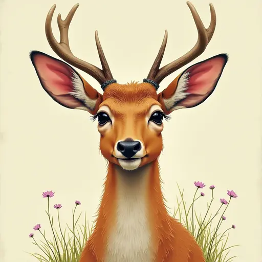 A Deer used for avatar